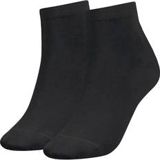 Tommy Hilfiger Dam Strumpor Tommy Hilfiger Women Casual Short Sock 2-pack - Black