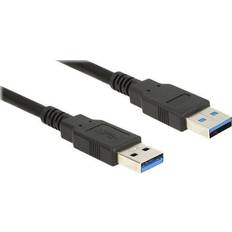 DeLock Nickel - USB A-USB A - USB-kabel Kablar DeLock USB A-USB A 3.0 3m