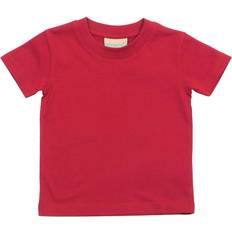 Larkwood Baby/Kid's Crew Neck T-shirt - Red