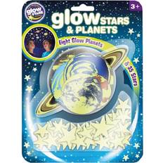 Brainstorm Plastleksaker Brainstorm Glow Planeter stjärnor, 43 delar