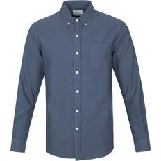 Colorful Standard Organic Button Down Shirt Unisex - Petrol Blue