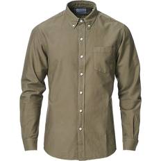 Bomull - Dam - Oxfordskjortor Colorful Standard Organic Button Down Shirt Unisex - Dusty Olive
