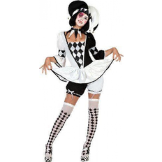 Th3 Party Female Jester Costume for Adults