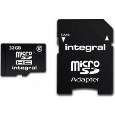 Integral 32 GB Minneskort Integral UltimaPro microSDHC Class 10 UHS-I U1 90MB/s 32GB