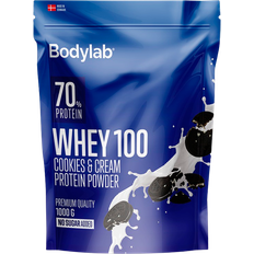 Bodylab Mjölkprotein Proteinpulver Bodylab Whey 100 Cookies & Cream 1kg
