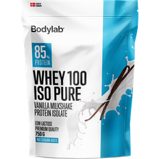 Bodylab Mjölkprotein Proteinpulver Bodylab Whey 100 ISO Pure 750g