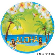 ESPA Papperstallrikar Aloha 8-pack