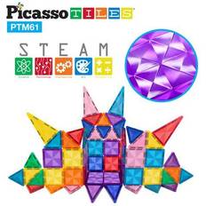 Picasso-Tiles 61 bitar MINI