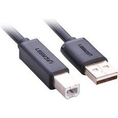Ugreen USB A-USB B - USB-kabel Kablar Ugreen USB A - USB B 2.0 M F 3m