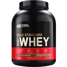 Optimum Nutrition Mjölkprotein Proteinpulver Optimum Nutrition Gold Standard 100% Whey Chocolate Hazelnut 2.27kg