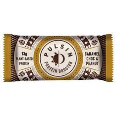 Pulsin Caramel Chocolate & Peanut Protein Booster 50g