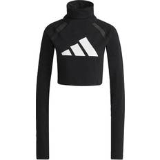 20 - Dam - Återvunnet material T-shirts & Linnen adidas Women Sportswear Long-Sleeve Top - Black