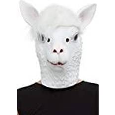 Smiffys Heltäckande masker Smiffys Lama mask i latex