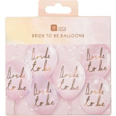 Talking Tables Ballonger 6 pack Bride to Be