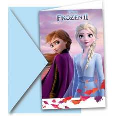 Disney Frozen Inbjudningskort 6 st