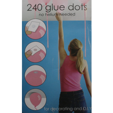Latexballonger Glue dots