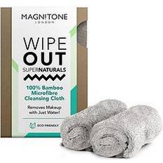 Magnitone WipeOut SuperNatural Bamboo MicroFibre Cleansing Cloth 2 Pack Grey