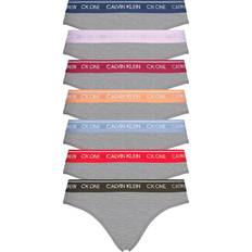 Calvin Klein CK One Bikini Briefs 7-pack - Grey Heather/Colour Wb