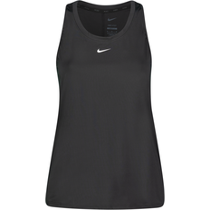Nike 46 - Dam T-shirts & Linnen Nike Dri-Fit One Slim Fit Tank Top Women - Black/White