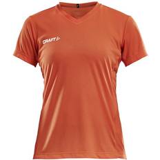 Craft Sportswear Dam - Polyester - Rosa T-shirts Craft Sportswear Squad W Solid T-shirt