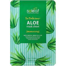 Fuktgivande Ansiktsmask So Delicious Soleaf Aloe Vera (25 g)