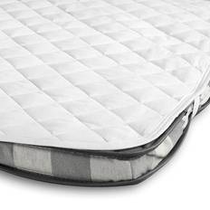 Lakan - Polyester Sängkläder Borganäs 42030 Madrasskydd Vit (210x210cm)