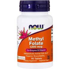 Now Foods Methyl Folate- 1.000 mcg (90 tablets)