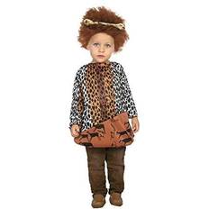Barn - Historiska Dräkter & Kläder Th3 Party Caveman Costume for Baby Boy