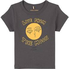 Mini Rodini Moon T-shirt - Dark Grey (2212010693)