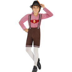 Th3 Party German Man Costume for Children Brown