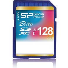 Silicon Power 128 GB Minneskort Silicon Power Elite SDXC UHS-I 128GB