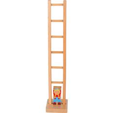 Goki Träleksaker Träfigurer Goki Clown Climbi on a Ladder