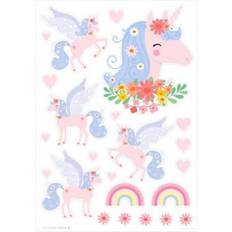 A Little Lovely Company Multifärgade Inredningsdetaljer A Little Lovely Company Wall Sticker Unicorn