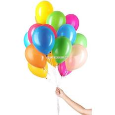Folat heliumballonger 23 cm latex mångfärgade 31 bitar