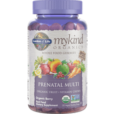 Bär - Multivitaminer Vitaminer & Mineraler Garden of Life Mykind Organics Whole Food Prenatal Berry 120 st