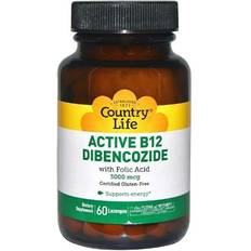 Country Life Active B12 Dibencozide 3000 mcg 60 sugtabletter