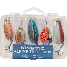Fiskedrag Kinetic Alpine Trout Mix 5pcs
