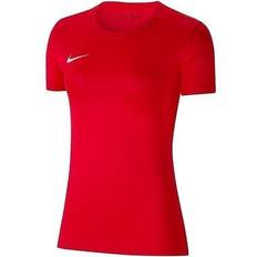 Nike Dam - Kort ärmar - Polyester T-shirts Nike Dri-FIT Park VII Jersey Women - University Red/White