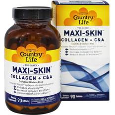 Country Life Tri-Layer Maxi-SKin Collagen C&A 90 Tablets