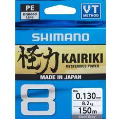 Shimano Kairiki 8, 150m Steel Gray 0.16mm 10.3kg