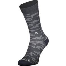 Scott Strumpor Scott Trail Camo Crew Socks Unisex - Dark Grey/White