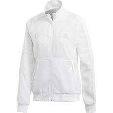 Tennis - Vita Ytterkläder adidas Tennis Uniforia Jacket Women - White/Reflective Silver/Dash Grey