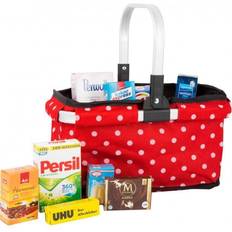 Small Foot Shopping Basket with Branded Products