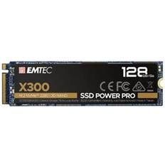 PCIe Gen3 x4 NVMe Hårddiskar Emtec X300 M.2 SSD Power Pro 128GB