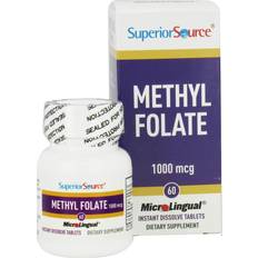 Superior Source Methylfolate 1000 mcg 60 MicroLingual Tablets