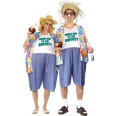 Fun World Vit Dräkter & Kläder Fun World Tacky Traveler Adult Costume