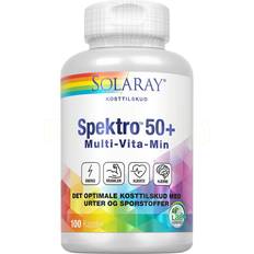 Förbättrar muskelfunktion - Multivitaminer Vitaminer & Mineraler Solaray Spektro50+ 100 st