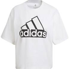 adidas Essentials Logo Boxy T-shirt - White