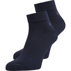 Calvin Klein Herr - Polyester Strumpor Calvin Klein Ankle Socks 2-pack - Navy