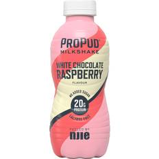 NJIE ProPud Protein Milkshake White Chocolate Rasberry 330ml 1 st